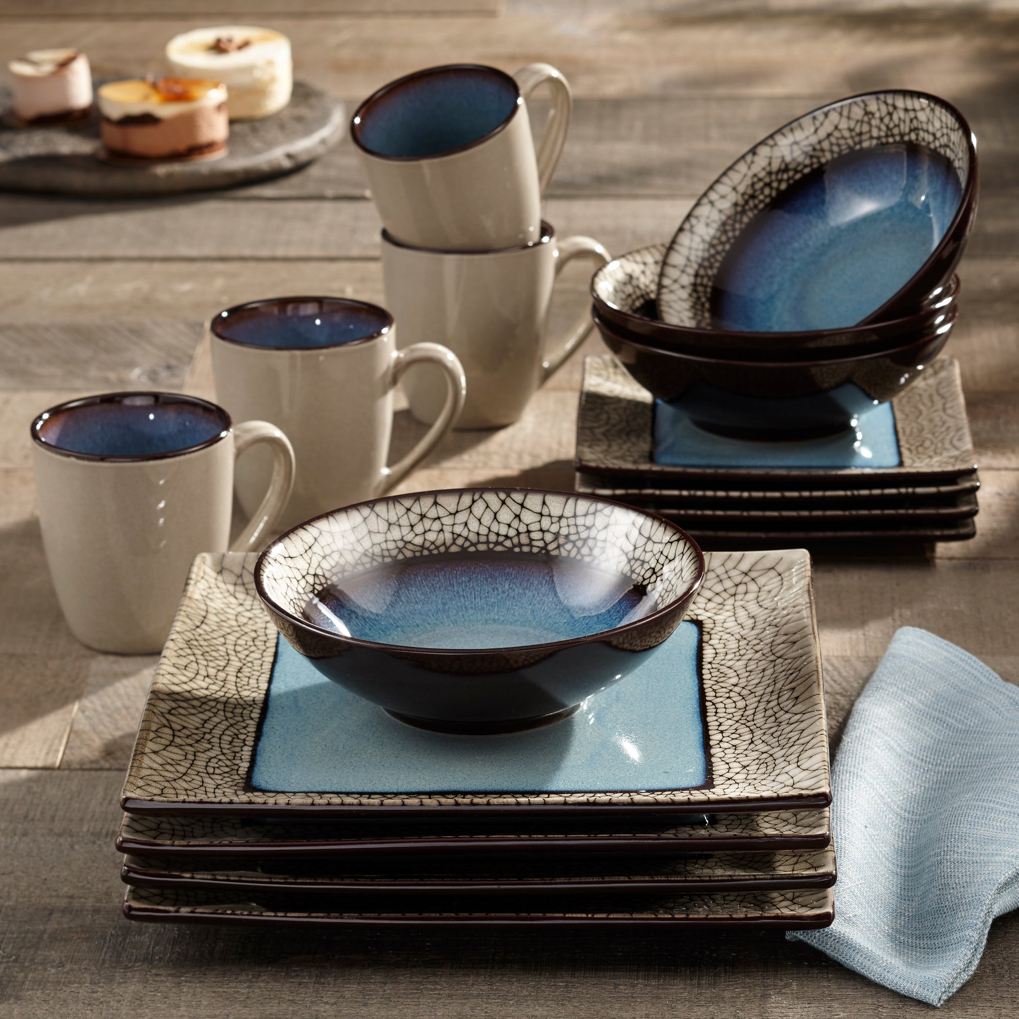 VIA ROMA 16PC DINNERWARE SET