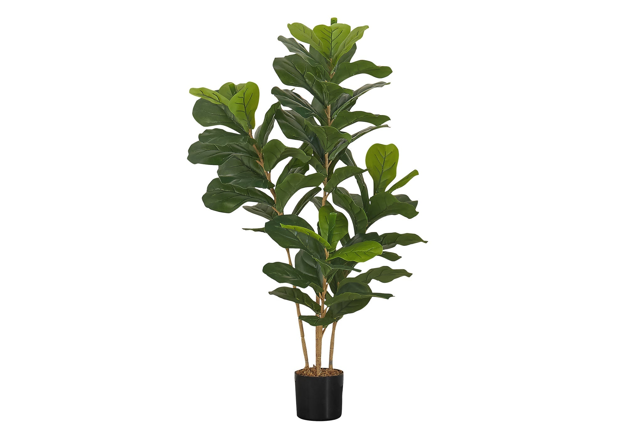 41" Tall Artificial Fiddle Tree - Faux Indoor Plant