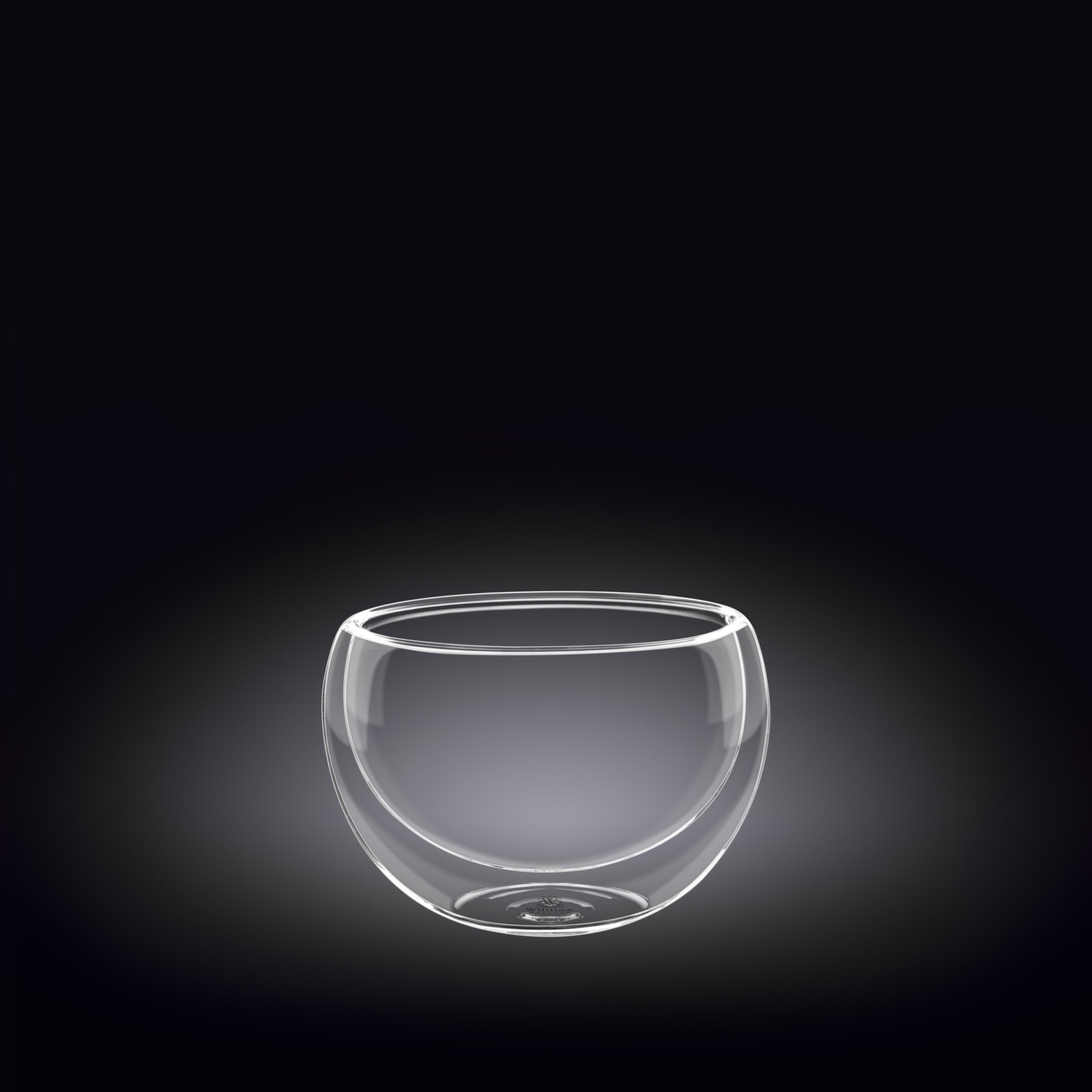 Set Of 6 Double-Wall Vacuum Sealed Thermo Glass Bowl 5.4 Fl Oz | 160 Ml