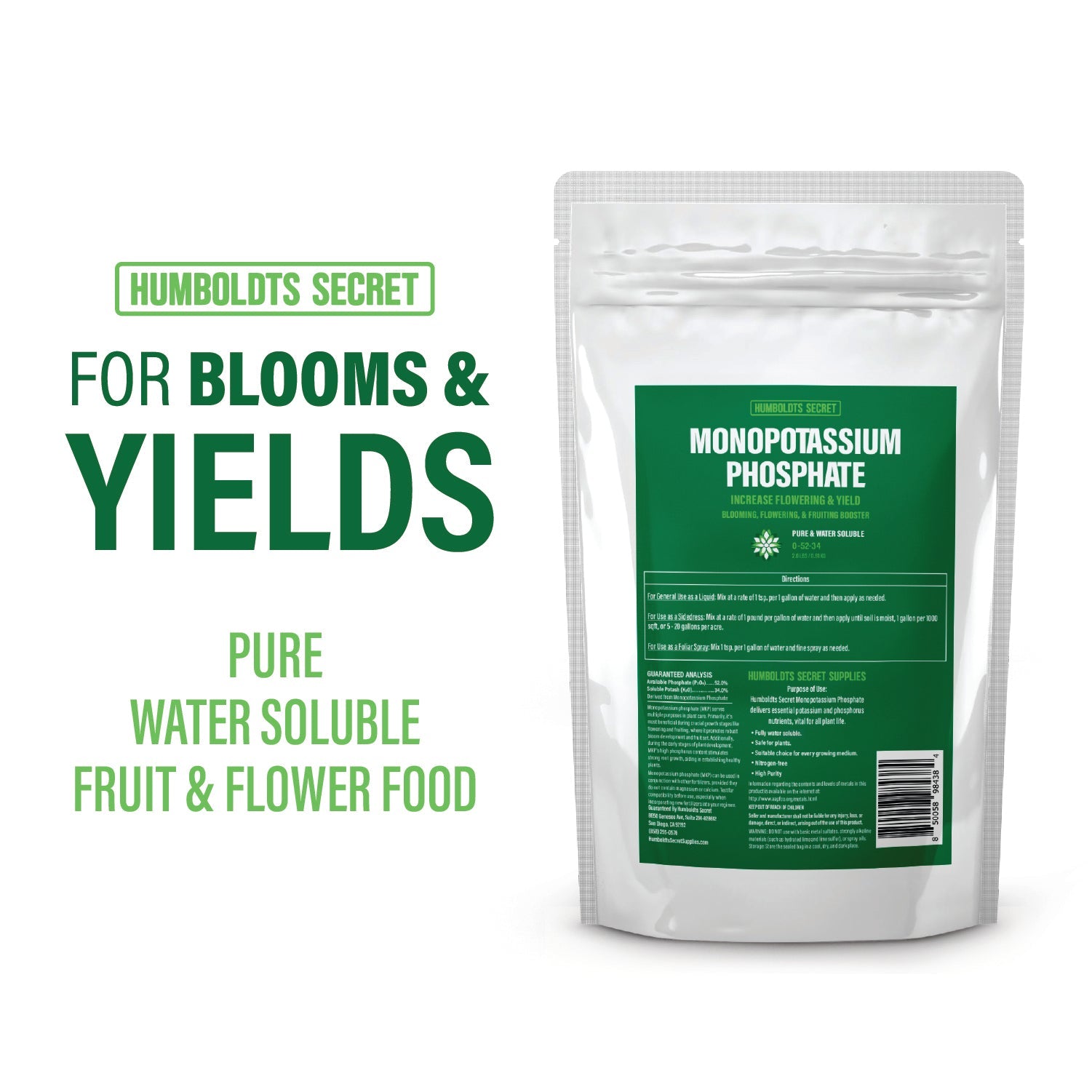 Monopotassium Phosphate 0-52-34