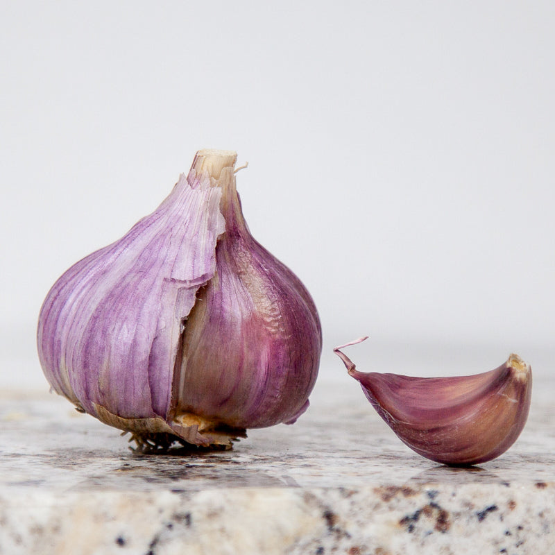 Organic Red Chesnok Garlic (lb)