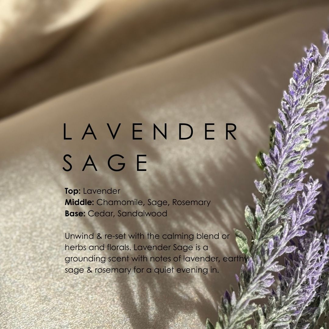 Lavender + Sage Reed Diffuser