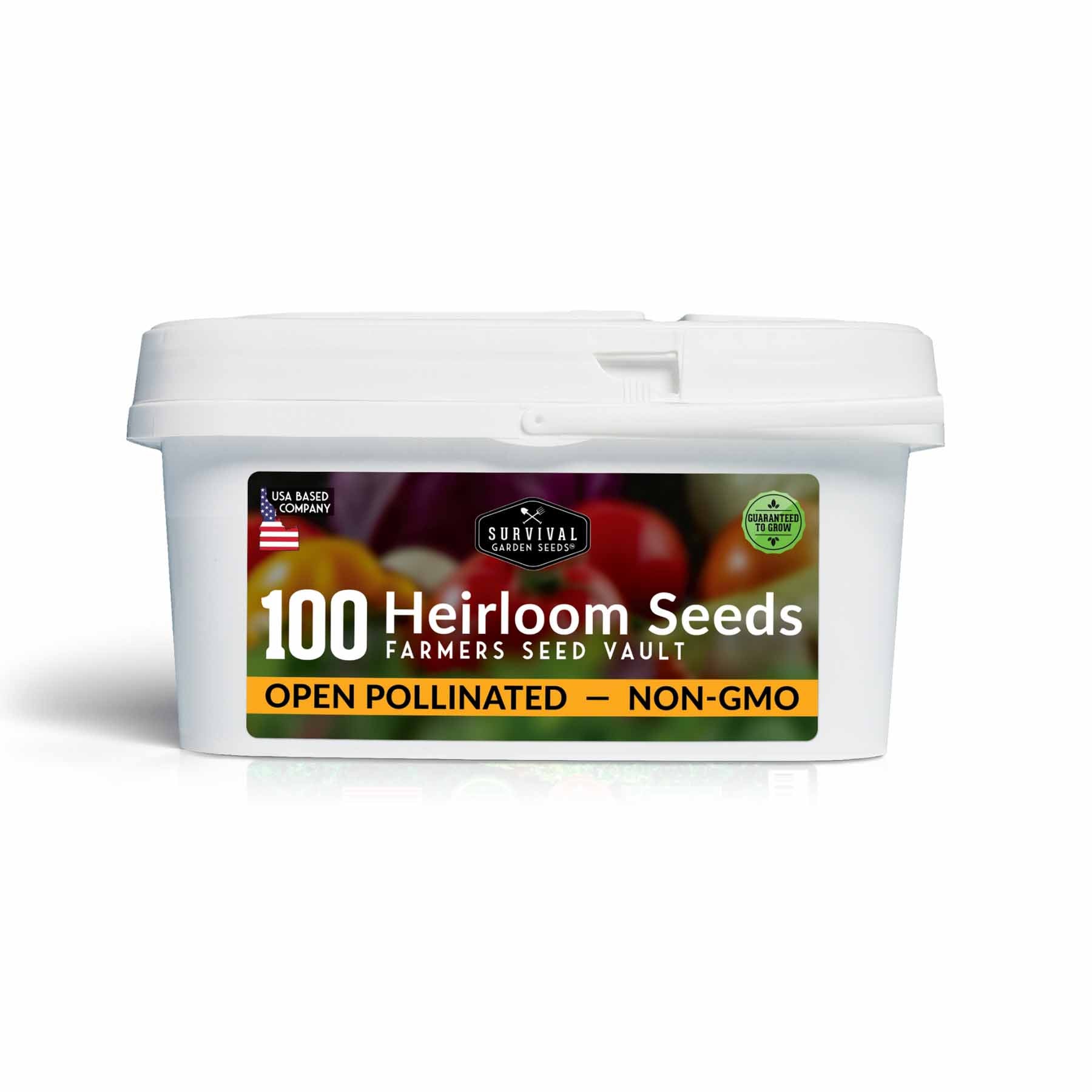 Complete Survival Garden Kit – 100 Seeds to Grow Food for Your Family