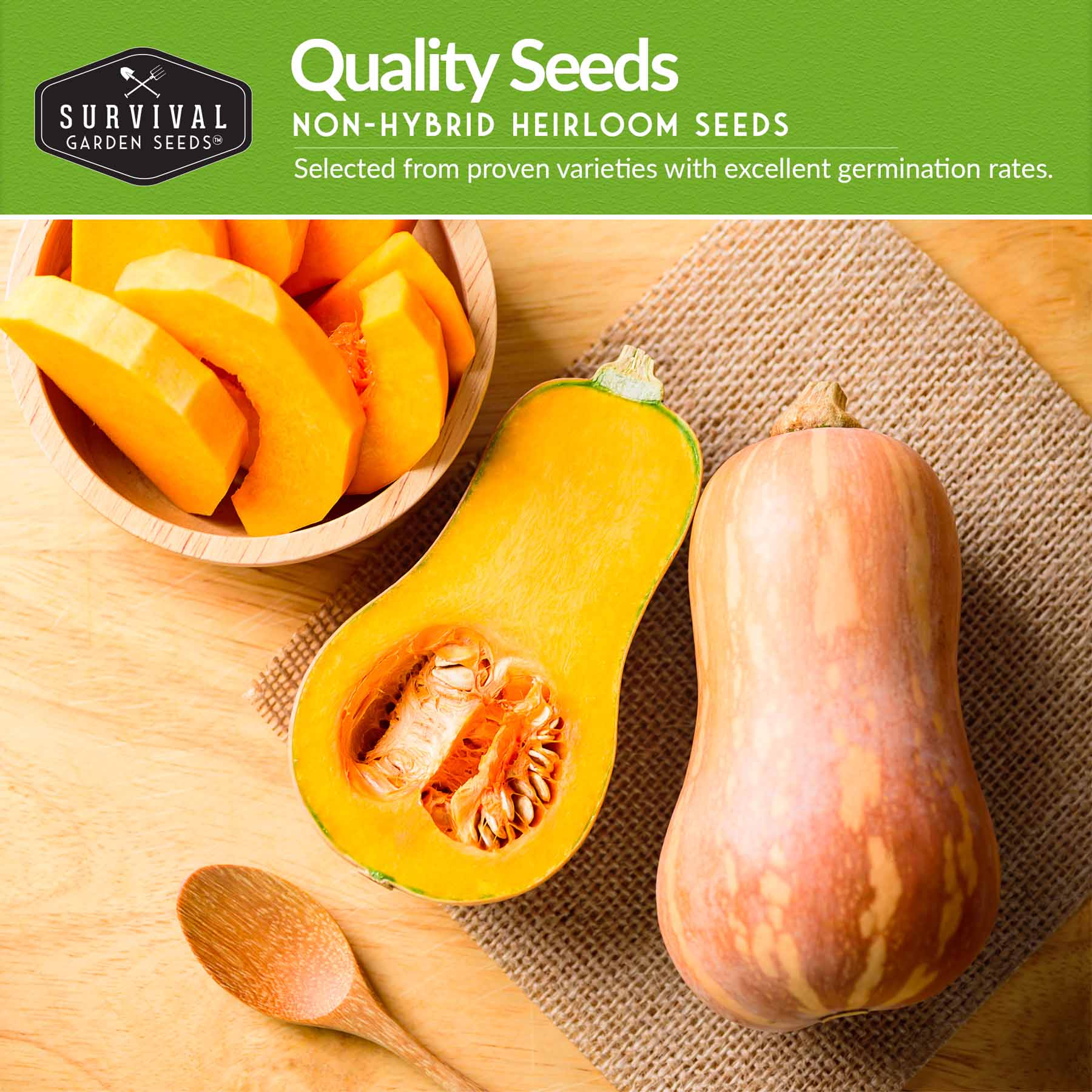 Squash Seed Collection - Winter & Summer Squash