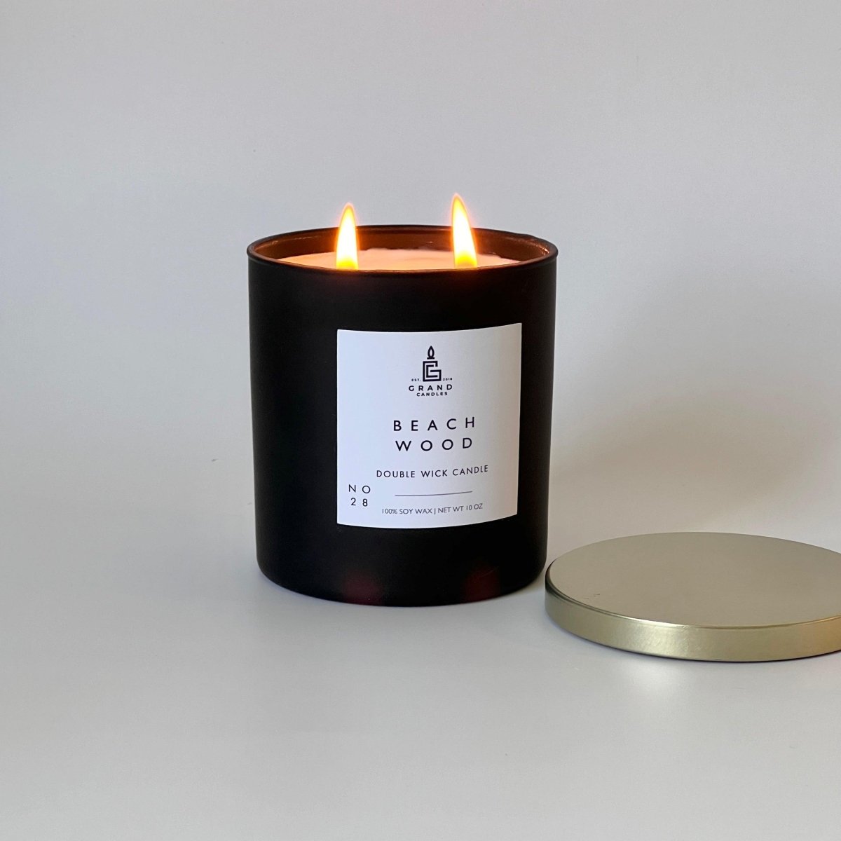 Beachwood + Sea Salt Candle