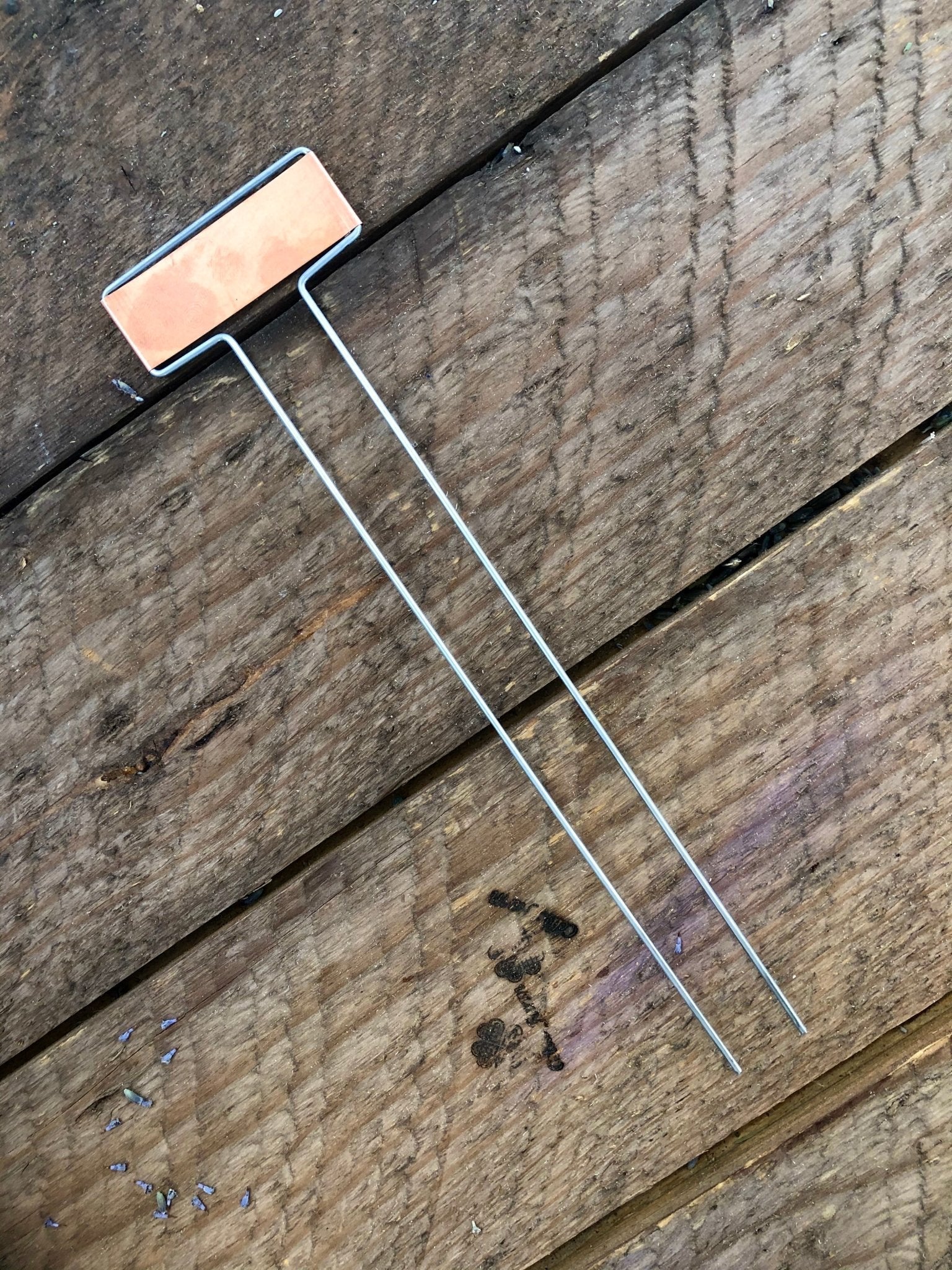 Copper Plant Tags - Garden Markers Set