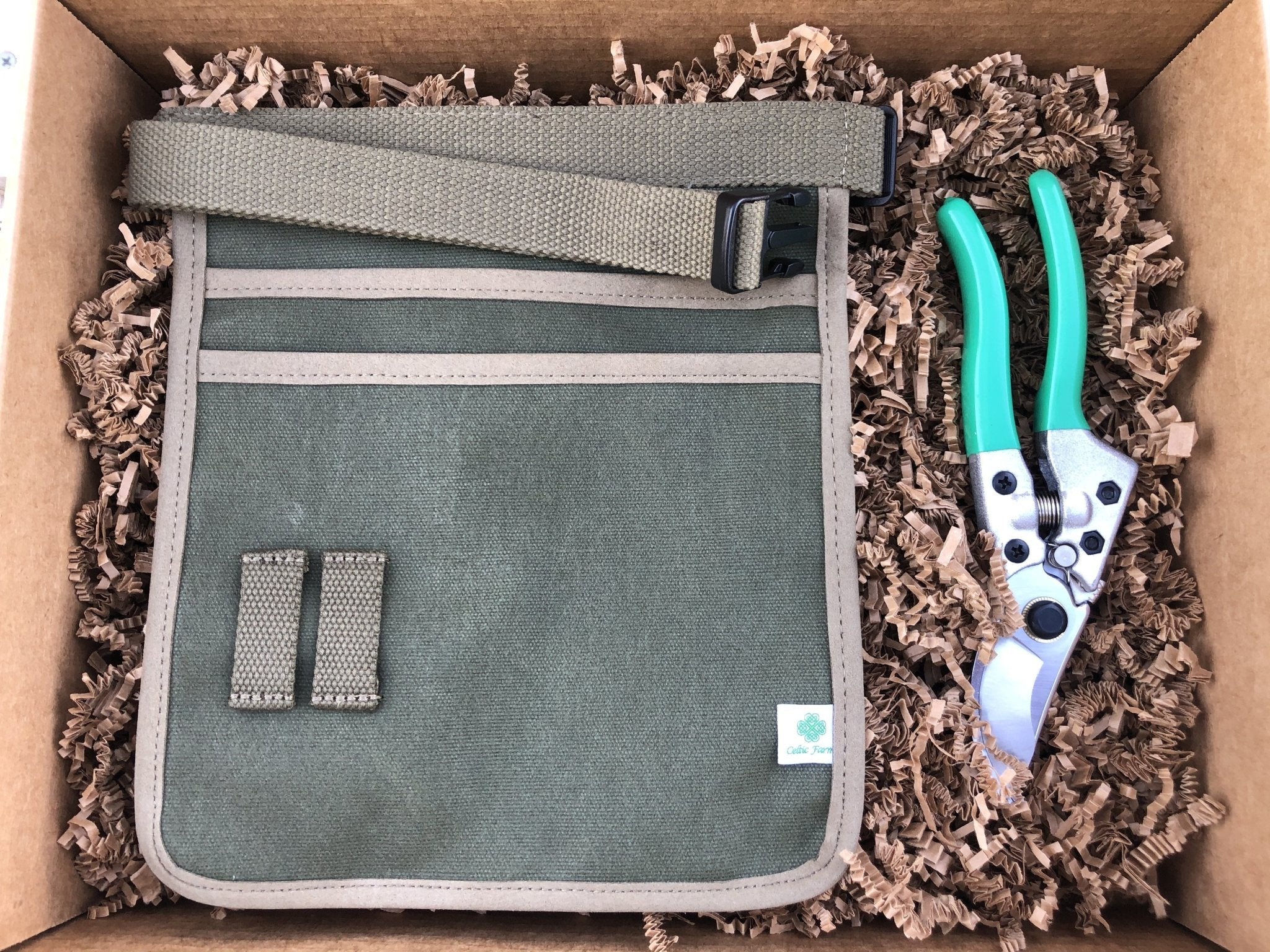 Garden Gift Box - Garden Tool Set (Pruners and Garden Tool Belt)