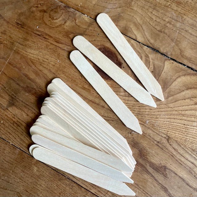 Garden Gift Set - American Hardwood Seed and Bed Ruler, Dibblers, Pot Tamper and Markers