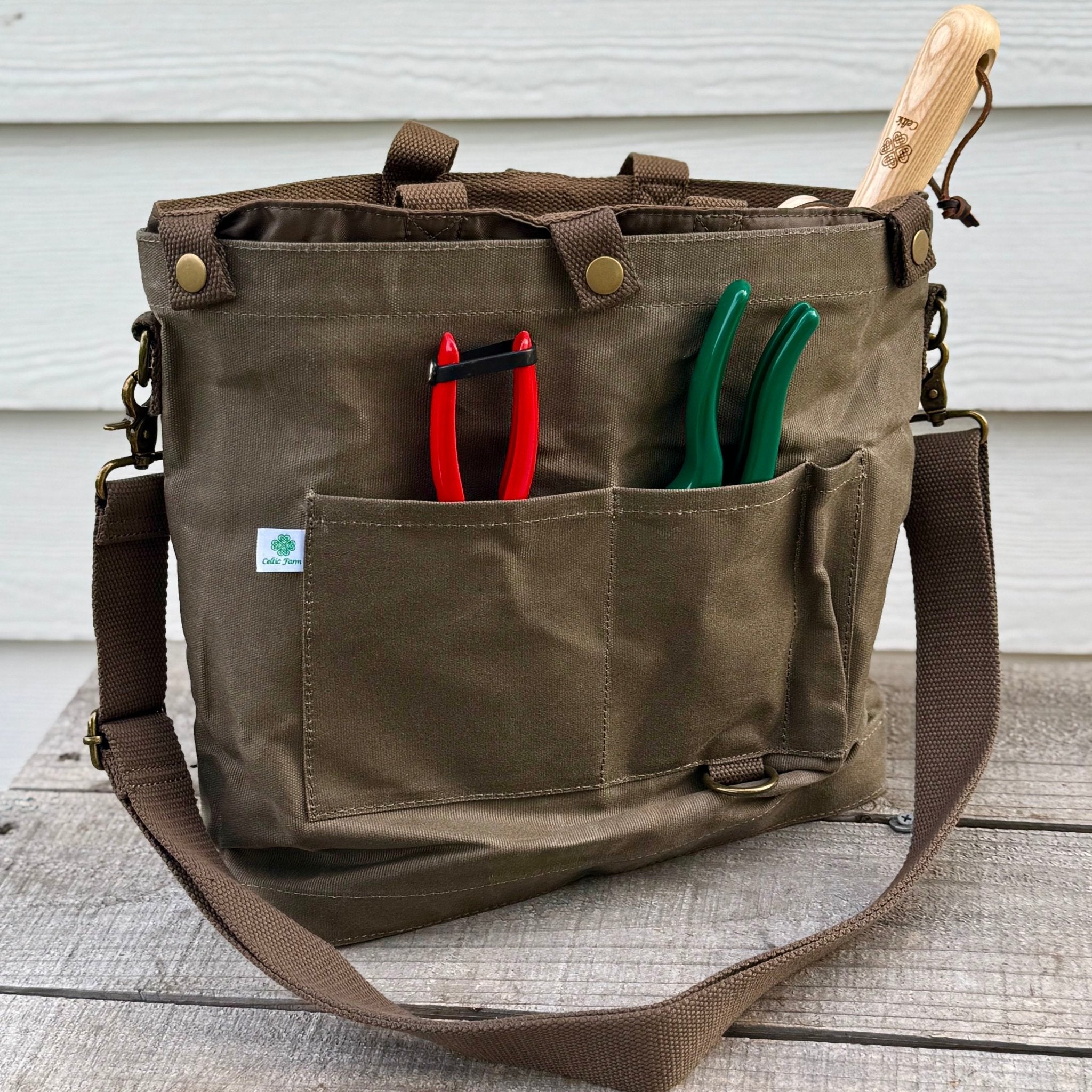 Gardener's Multipurpose Shoulder Bag | For Tools, the Market or Harvest