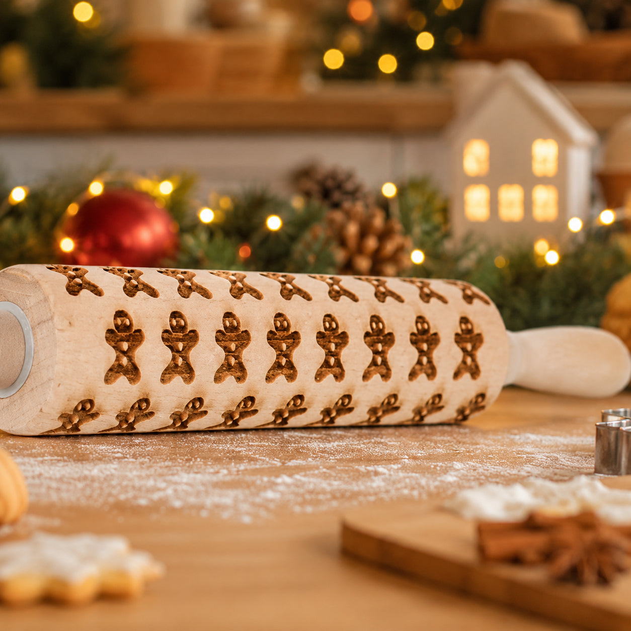 Christmas Rolling Pin Set | 10 Styles