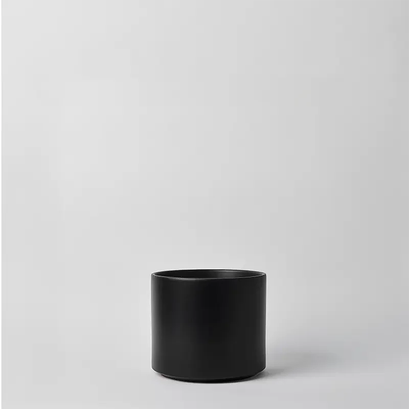 1st Generation, Solid Goods Ceramic Cylinder– With or Without Square Mahogany Stand (FINAL SALE)