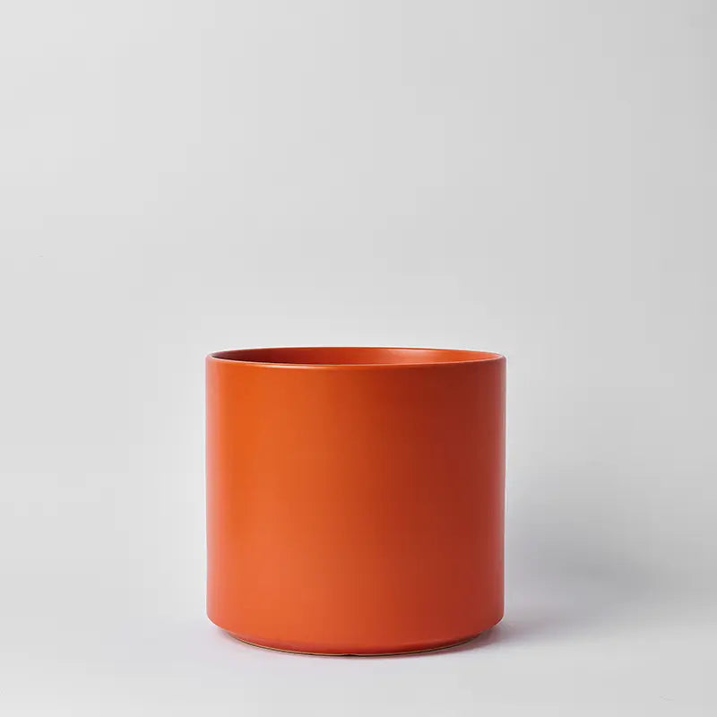 1st Generation, Solid Goods Ceramic Cylinder– With or Without Square Mahogany Stand (FINAL SALE)