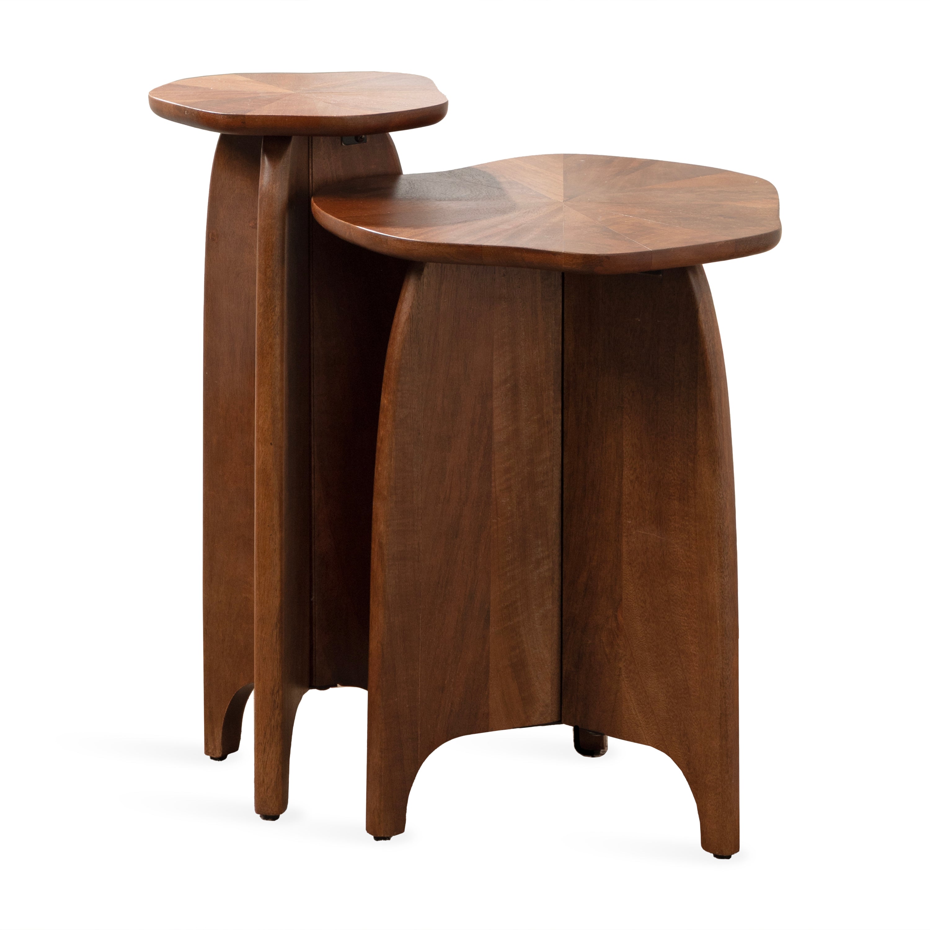 Kanna Wood 2pc Table Set