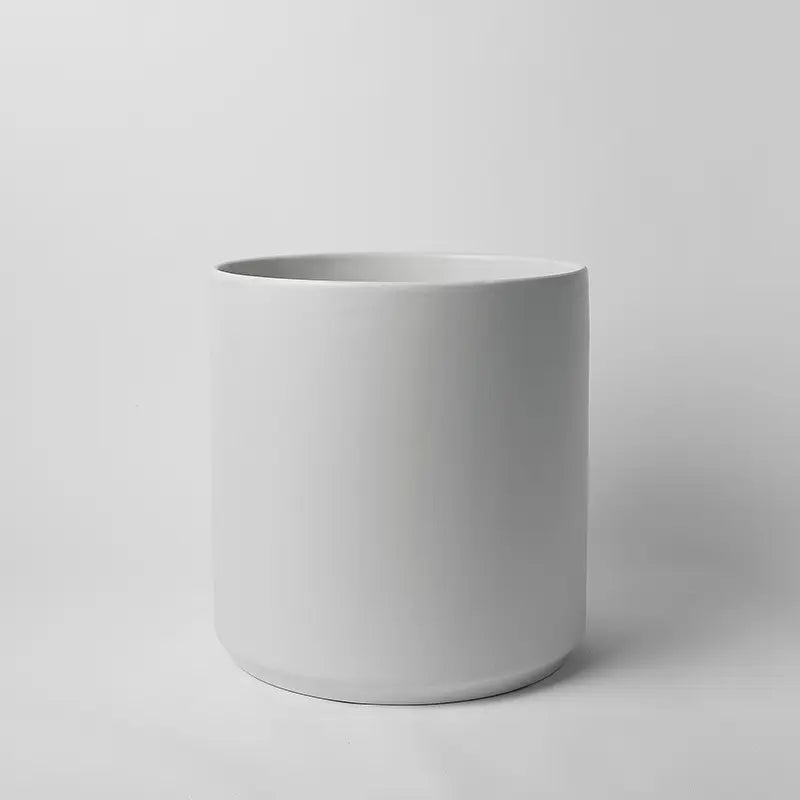 1st Generation, Ceramic Cylinder, With or Without Rounded Teak Stand (FINAL SALE)