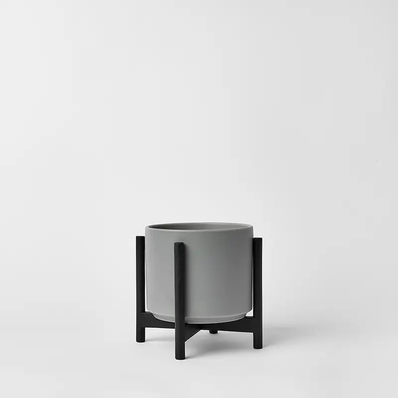 1st Generation, Ceramic Cylinder, With or Without Rounded Teak Stand (FINAL SALE)