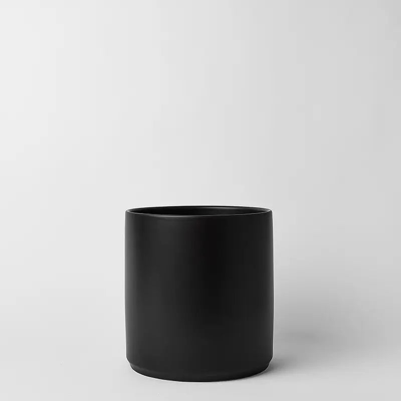 1st Generation, Ceramic Cylinder, With or Without Rounded Teak Stand (FINAL SALE)