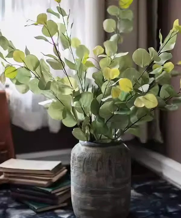 stems faux greenery home decor