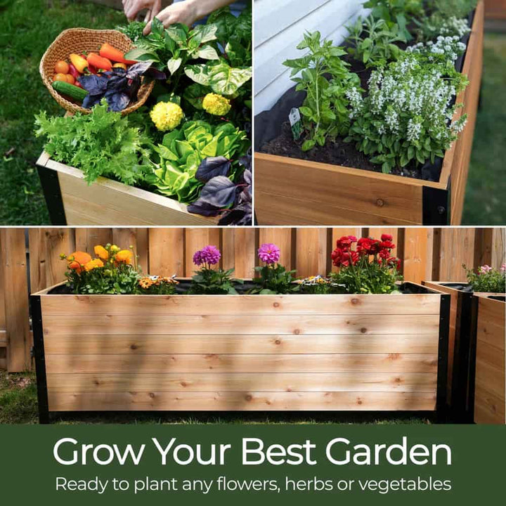 18" x 60" Planter Box - 24" TALL / Select Grade