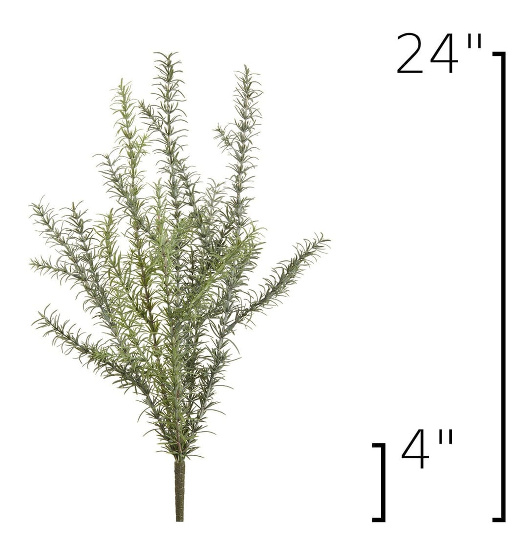 24" Faux Rosemary Bush