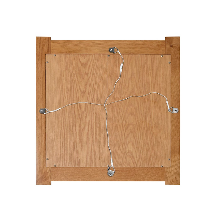 Arts &amp; Crafts Mission Oak Framed Art with Silent Forest Walnut finish