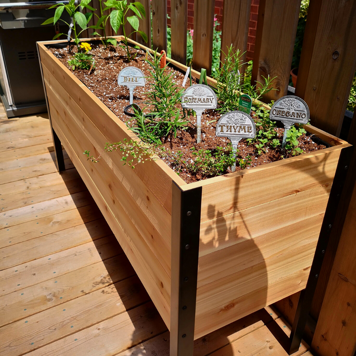 18″ x 60″ Deep Root Raised Garden Bed - 30″ TALL / Select Grade