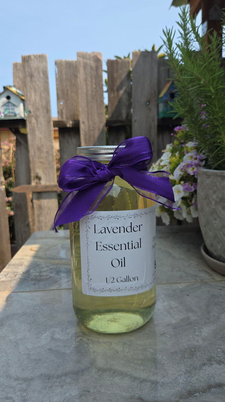 Bulk Lavender Essential Oil Half Gallon Washington Grown Aromatherapy