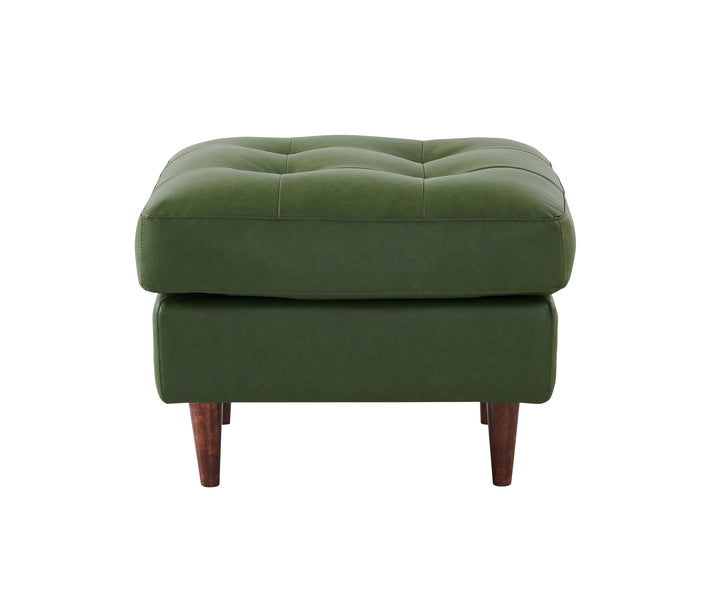 Alessandra Modern Contemporary Eco Leather Arm Chair - Green