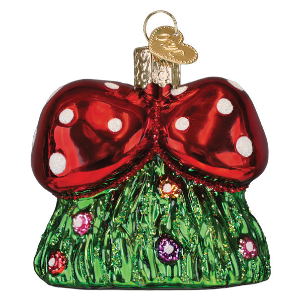 Happy Mushrooms Ornament
