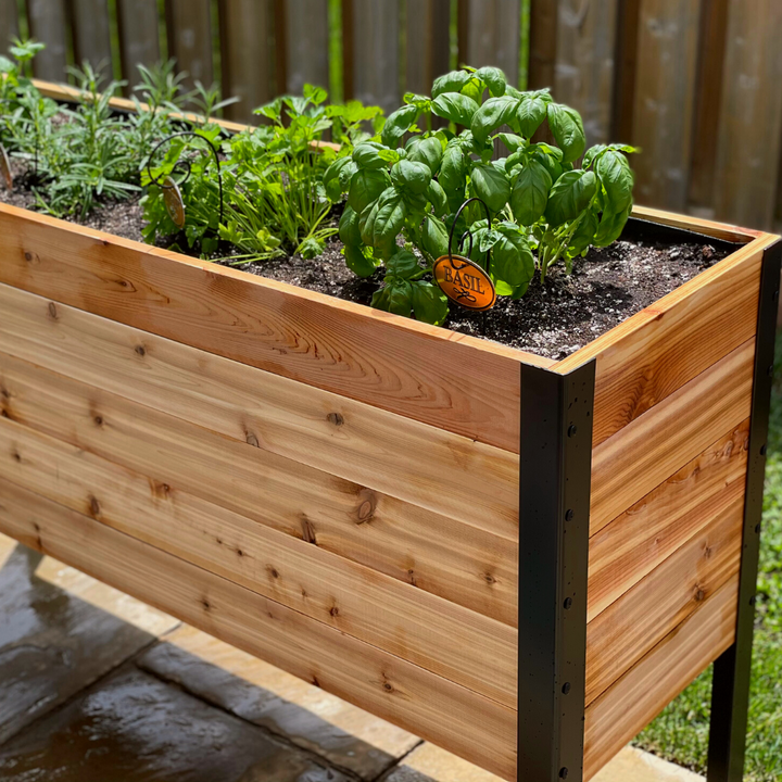 18″ x 48″ Deep Root Raised Garden Bed - 30″ TALL - Select Grade