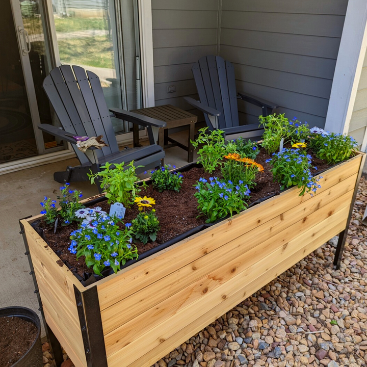 18″ x 60″ Deep Root Raised Garden Bed - 30″ TALL / Select Grade
