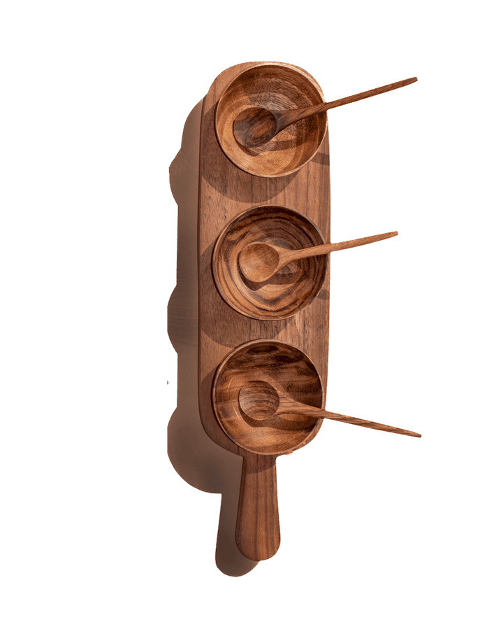 Three Condiment Serving Set