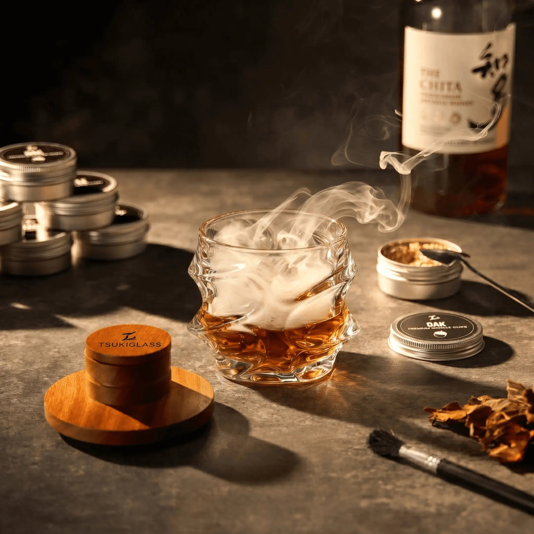 Tsuki Smoker Kit For Whisky &amp; Cocktail (Storm Bundle)