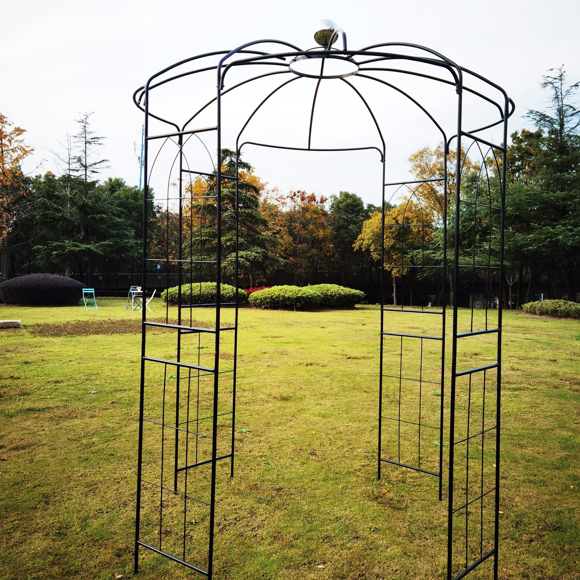 Metal Garden Arch Iron Pergola