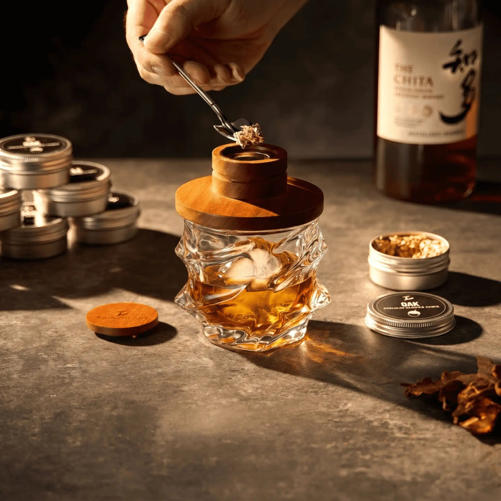 Tsuki Smoker Kit For Whisky &amp; Cocktail (Storm Bundle)