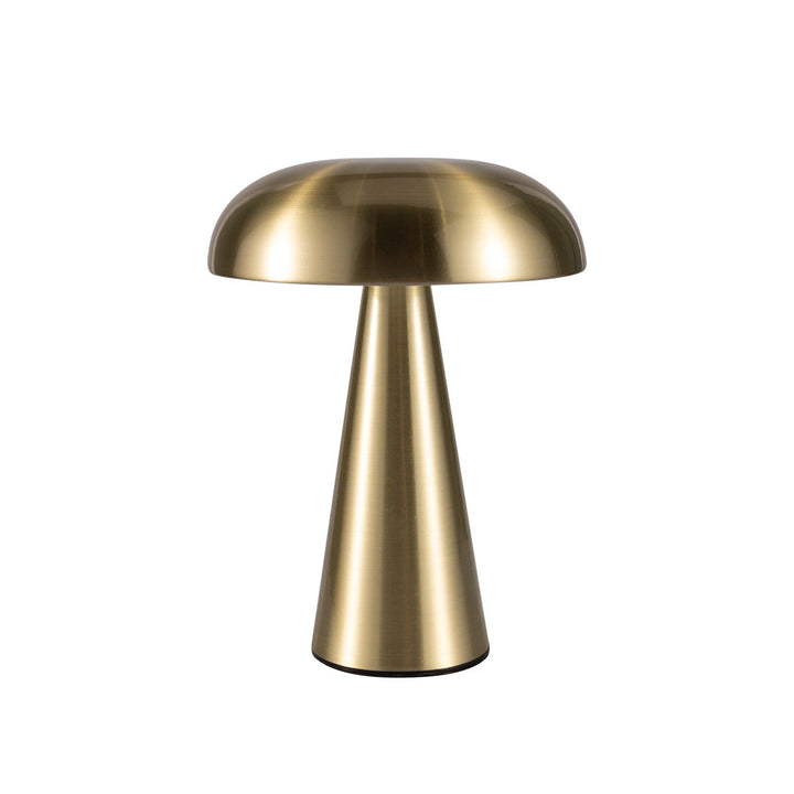 Metallic Minimal Mushroom Lamp