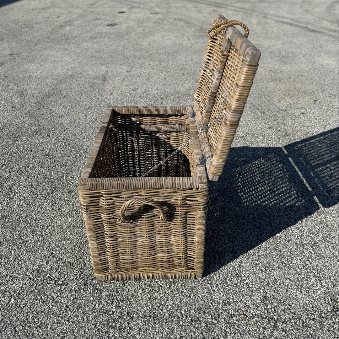 Key Largo Rattan Storage Trunk
