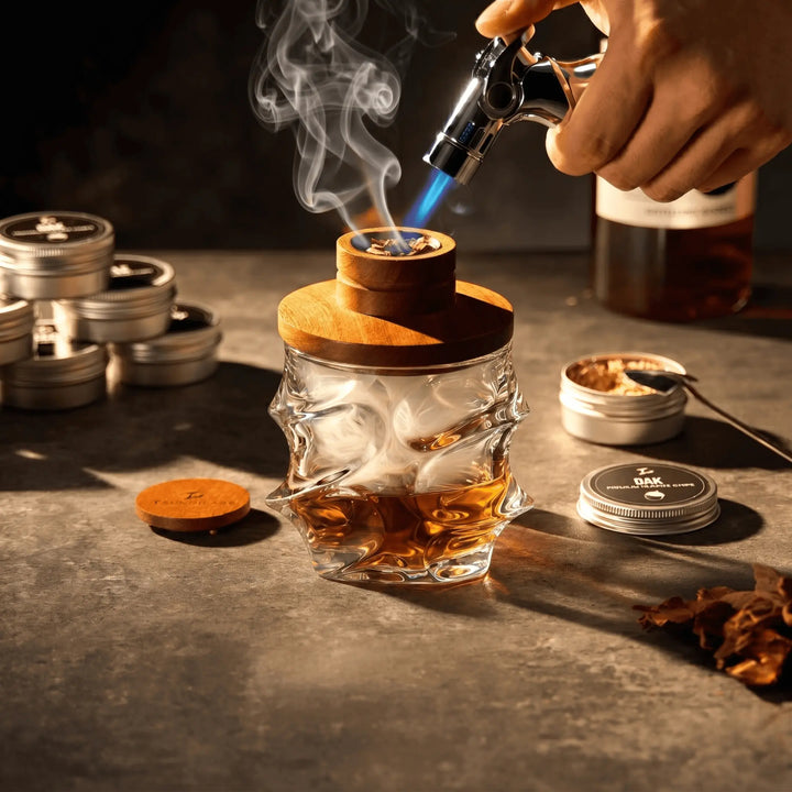Tsuki Smoker Kit For Whisky &amp; Cocktail (Storm Bundle)