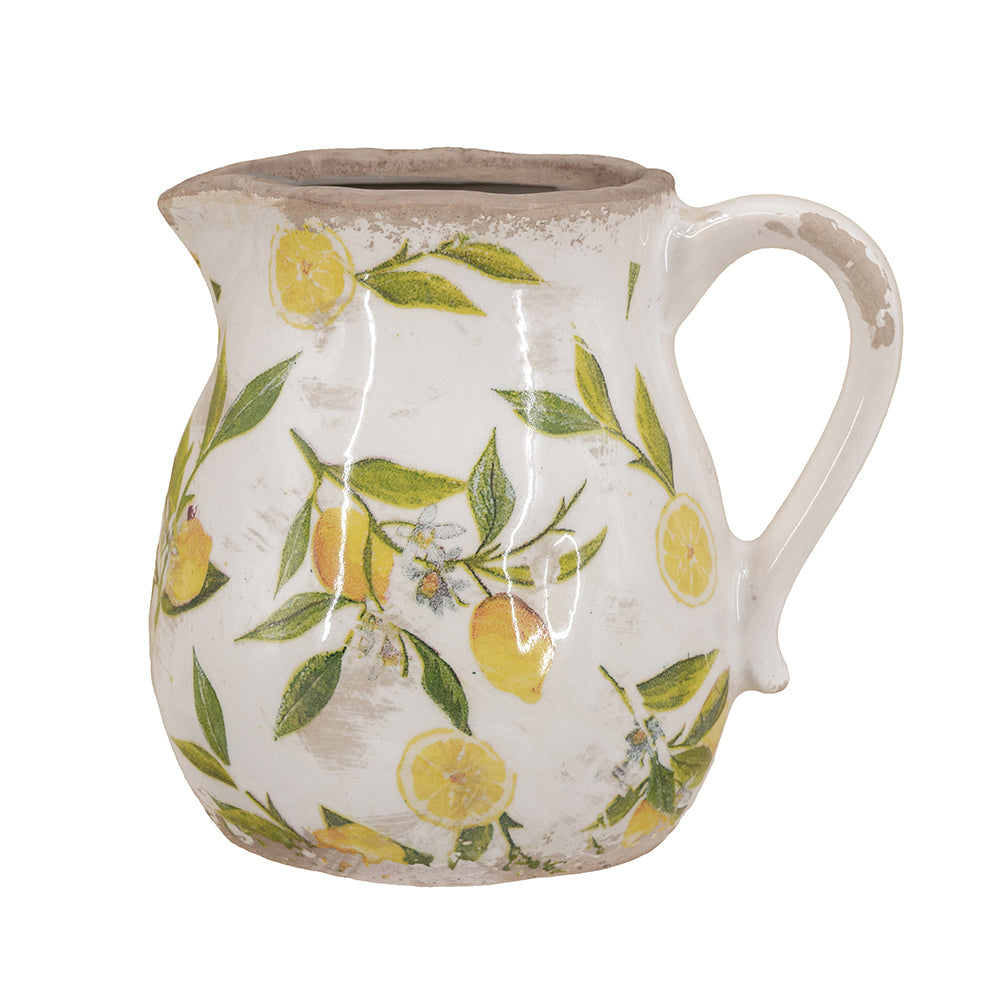 Ceramic Round Pitcher Vase