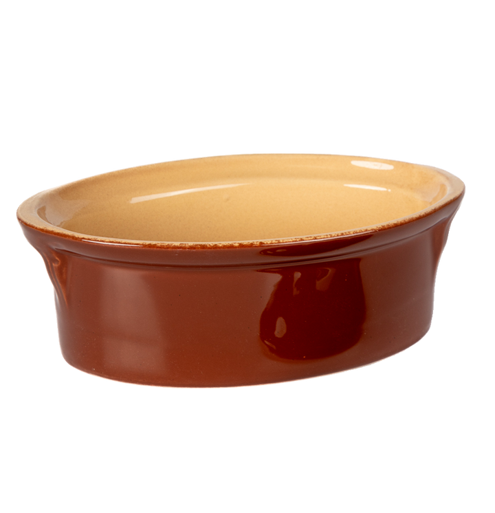Vintage Oval Lidded Baking Dish