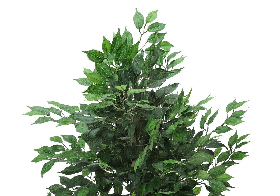 Artificial Ficus Tree - 58" Tall Indoor Faux Plant