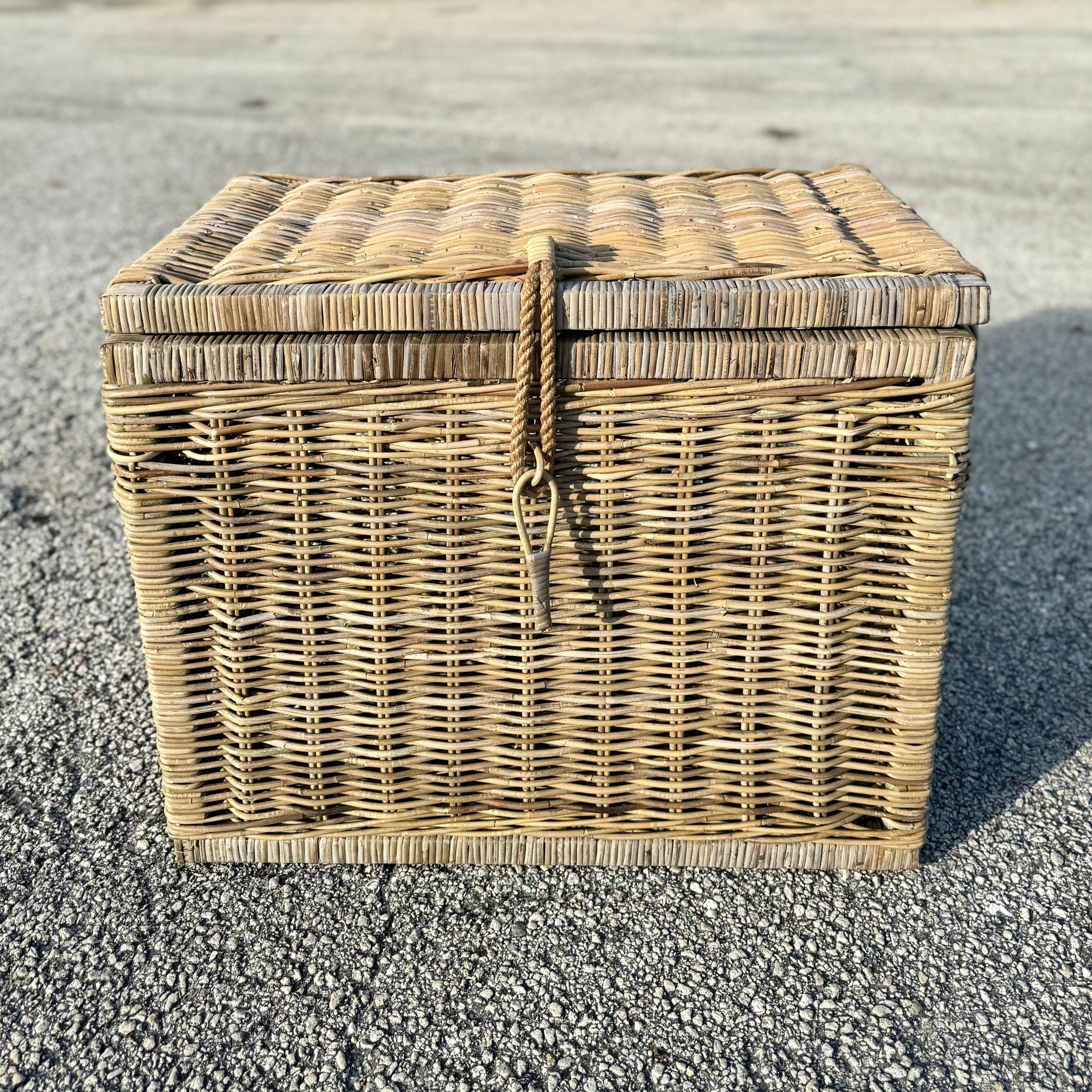 Key Largo Rattan Storage Trunk