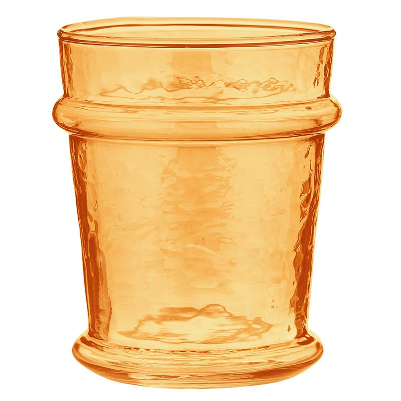 Tangerine Luster Glass Set