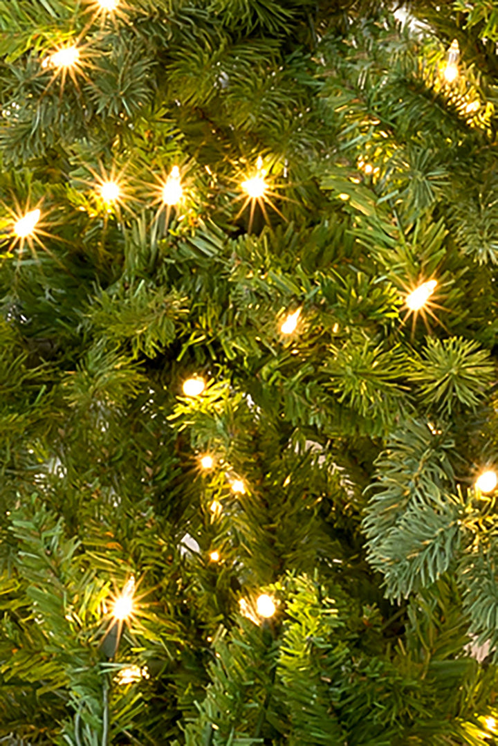 Prelit Calgary Spruce Christmas Tree with Warm White Lights