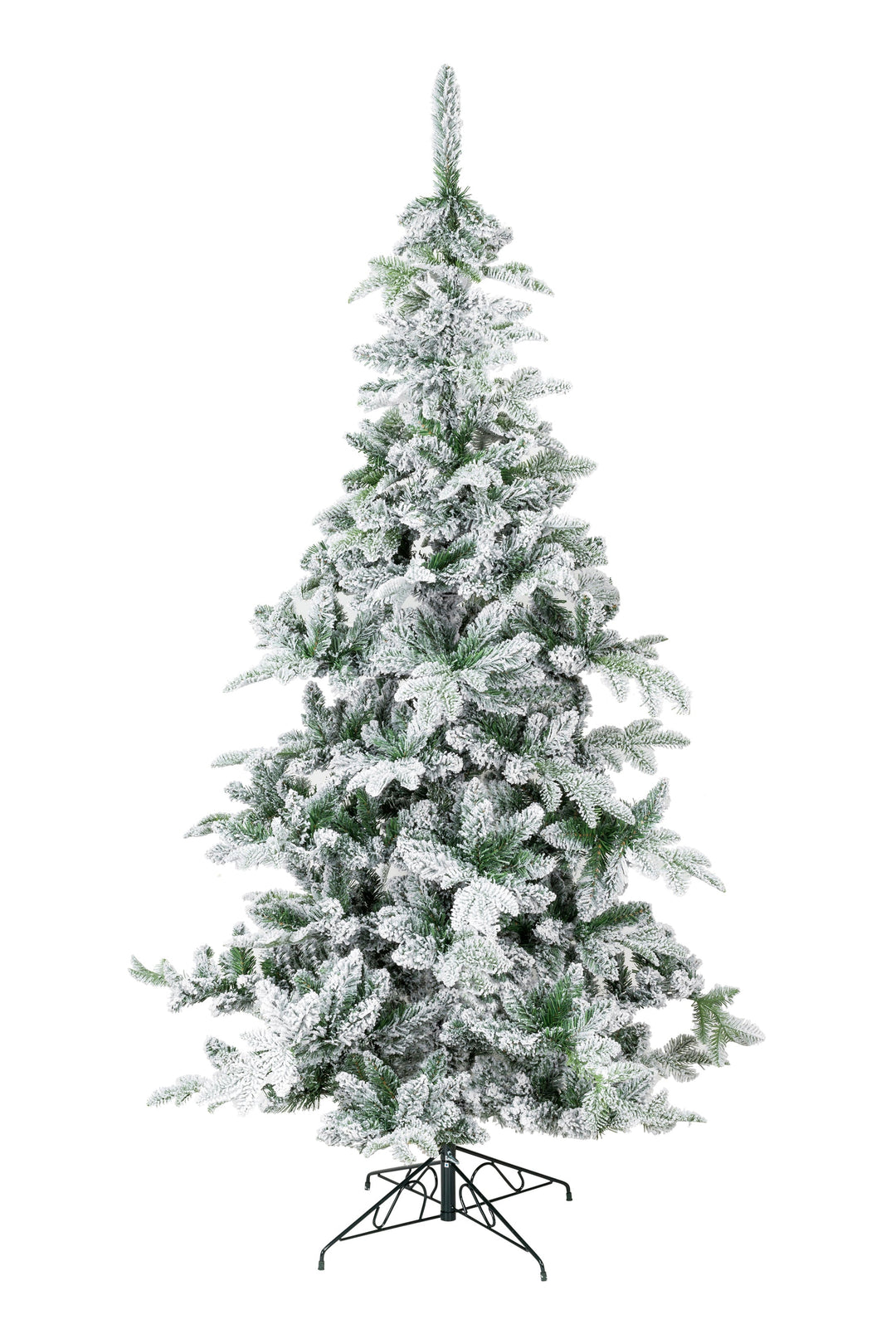 Snow Flocked Alpine Fir Christmas Tree