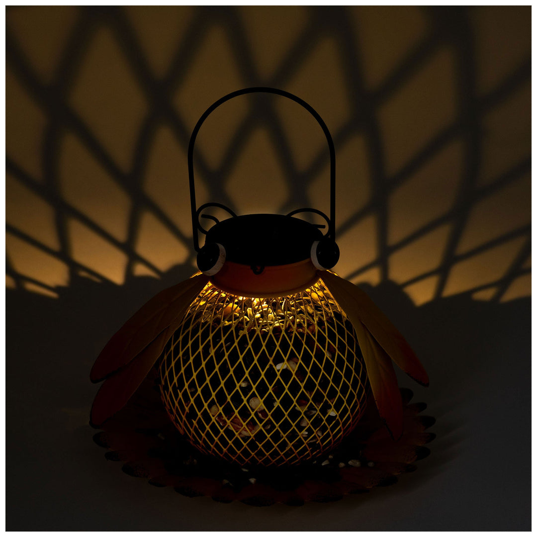 Cute As A Bug &amp; Flower Hanging Bird Feeder