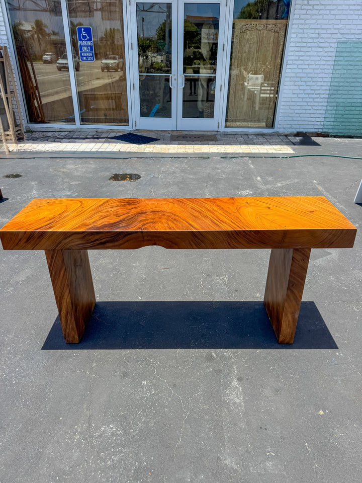 SUAR SLAB TOP CONSOLE TABLE- B