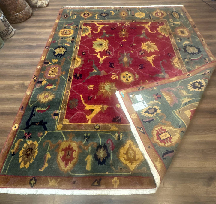 Tufenkian Rug 8x10, Tibetan Room Sized Carpet, Soft Thick Wool Pile