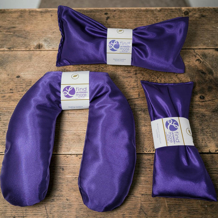 Lavender Hot Cold Therapy Pack Herbal Heat Pad