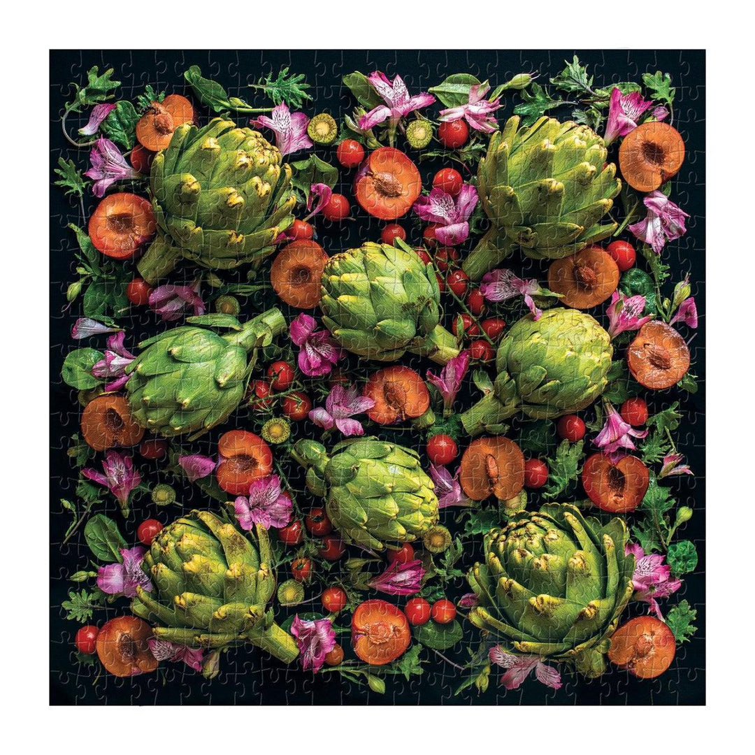 Artichoke Floral 500 Piece Jigsaw Puzzle Galison