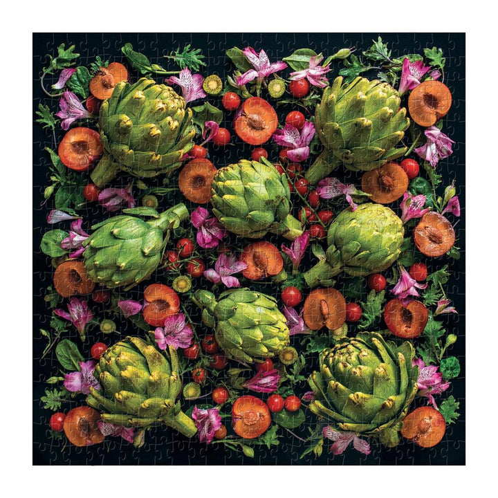 Artichoke Floral 500 Piece Jigsaw Puzzle Galison